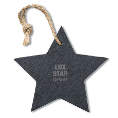 SLATESTAR – Weihnachtsstern aus Schiefer