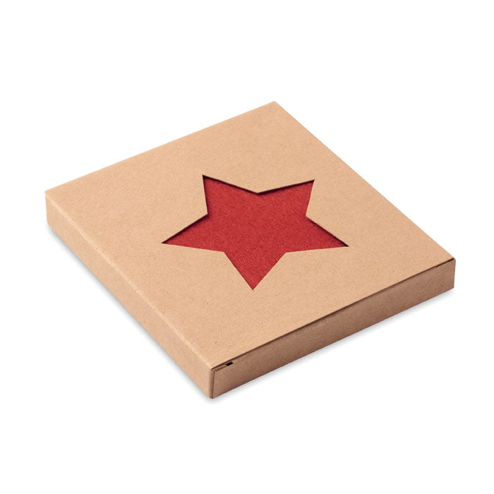 STARGUARD - Set di 4 sottobicchieri in feltro RPET