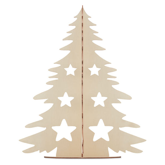 TREE AND PAINT - DIY wooden Christmas tree