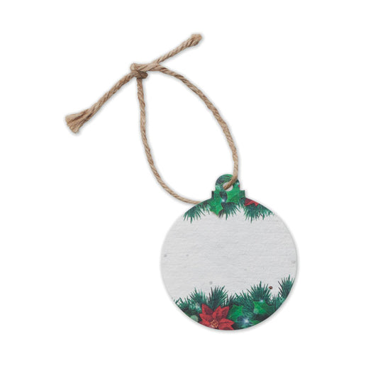 BAUSEED - Seed paper Xmas ornament