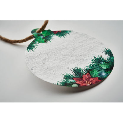 BAUSEED – Weihnachtsdekoration aus Saatpapier