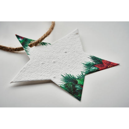 STARSEED – Weihnachtsdekoration aus Saatpapier