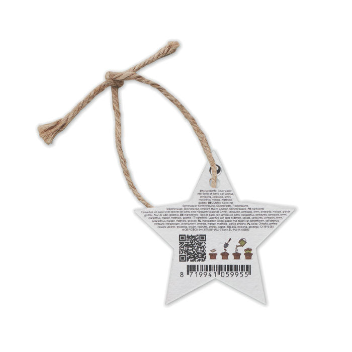 STARSEED – Weihnachtsdekoration aus Saatpapier