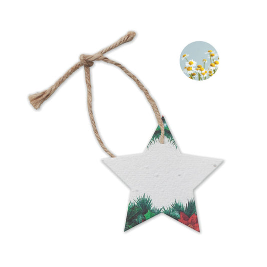 STARSEED – Weihnachtsdekoration aus Saatpapier
