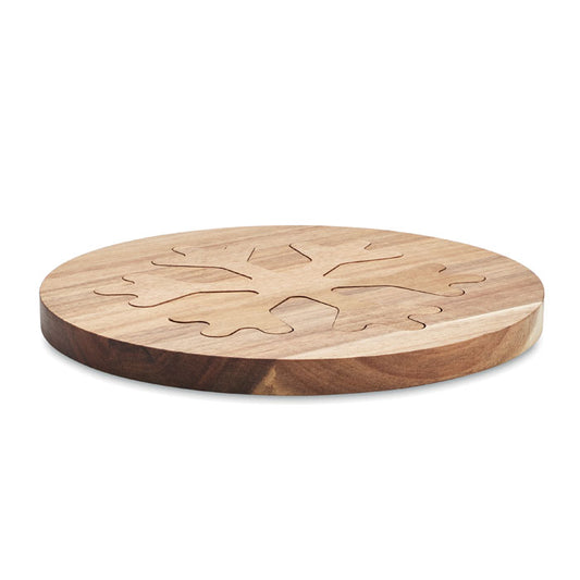SCAGLIA - Acacia wooden pot holders set