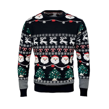 SHAMIS LARGE - Maglione natalizio con LED L/XL