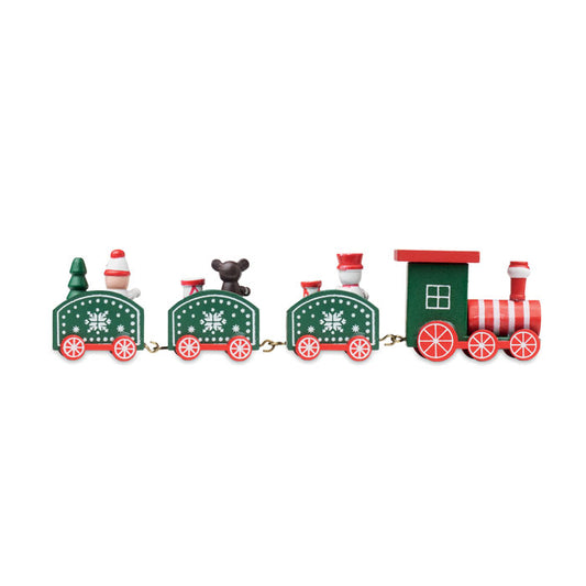 JUNA - Wooden Christmas train
