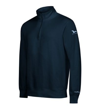 MALFINI SUMMIT Unisex sweatshirt in navy blue - promotional clothing printed with your company logo