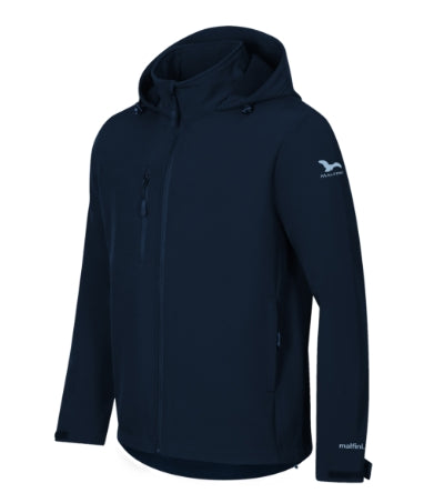 MALFINI TRAIL Men's softshell jacket in navy blue - promotional clothing printed with your company logo