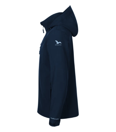 MALFINI TRAIL Men's softshell jacket in navy blue - promotional clothing printed with your company logo