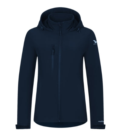 MALFINI TRAIL Women's softshell jacket in navy blue - promotional clothing printed with your company logo