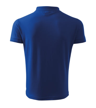 MALFINI PIQUE POLO FREE Men's polo shirt in royal blue - promotional clothing printed with your company logo