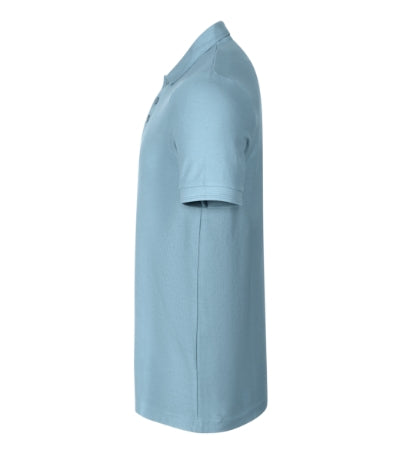 MALFINI PIQUE POLO FREE Men's polo shirt in sky blue - promotional clothing printed with your company logo