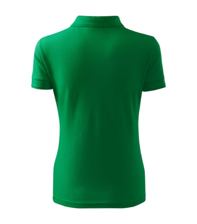 MALFINI PIQUE POLO FREE Women's polo shirt in kelly green - promotional clothing printed with your company logo