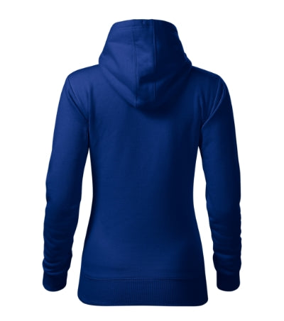 MALFINI CAPE FREE Women's sweatshirt in royal blue - promotional clothing printed with your company logo