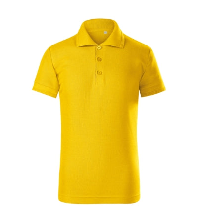 MALFINI PIQUE POLO FREE Kids' polo shirt in yellow - promotional clothing printed with your company logo