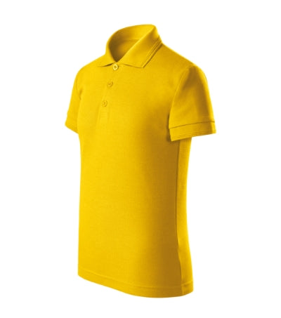 MALFINI PIQUE POLO FREE Kids' polo shirt in yellow - promotional clothing printed with your company logo