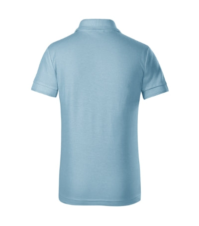 MALFINI PIQUE POLO FREE Kids' polo shirt in sky blue - promotional clothing printed with your company logo