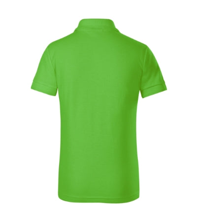MALFINI PIQUE POLO FREE Kids' polo shirt in apple green - promotional clothing printed with your company logo