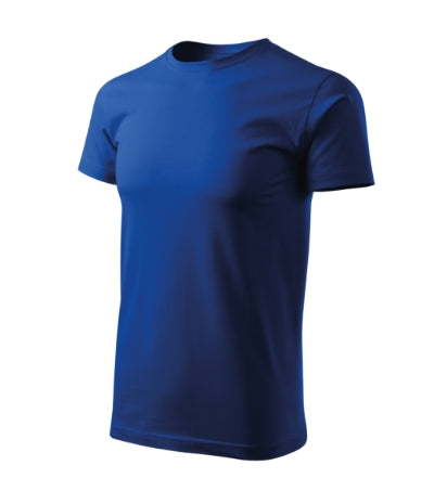 MALFINI BASIC FREE Men's T-shirt in royal blue - promotional clothing printed with your company logo