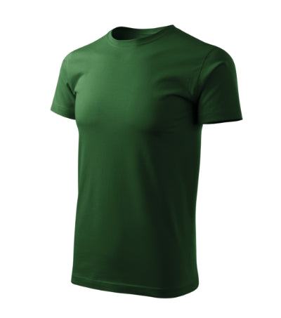 MALFINI BASIC FREE Men's T-shirt in bottle green - promotional clothing printed with your company logo