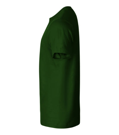 MALFINI BASIC FREE Men's T-shirt in bottle green - promotional clothing printed with your company logo