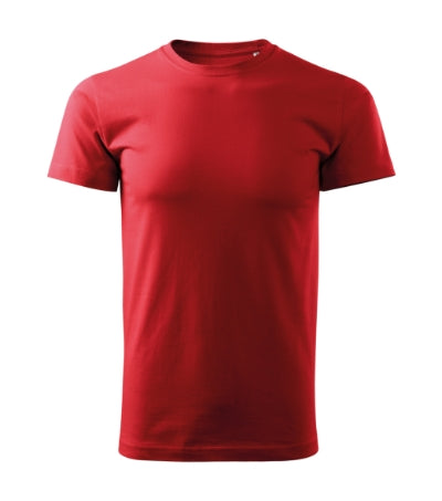 MALFINI BASIC FREE Men's T-shirt in red - promotional clothing printed with your company logo
