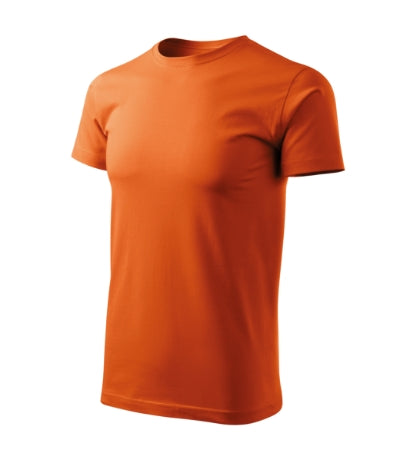 MALFINI BASIC FREE Men's T-shirt in orange - promotional clothing printed with your company logo
