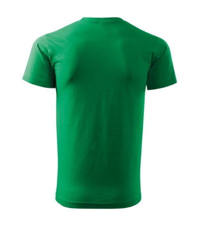 MALFINI BASIC FREE Men's T-shirt in kelly green - promotional clothing printed with your company logo