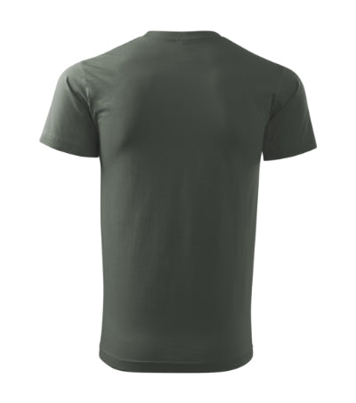 MALFINI BASIC FREE Men's T-shirt in castor gray - promotional clothing printed with your company logo