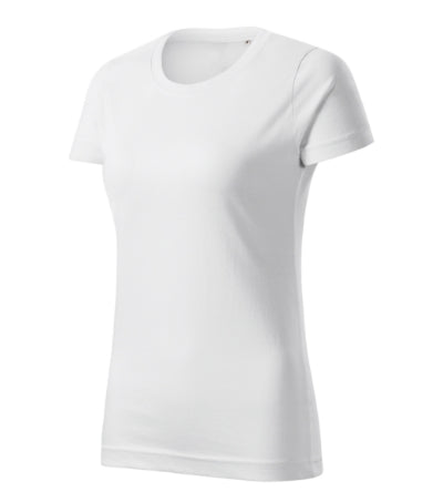 MALFINI BASIC FREE Women's T-shirt in white - promotional clothing printed with your company logo