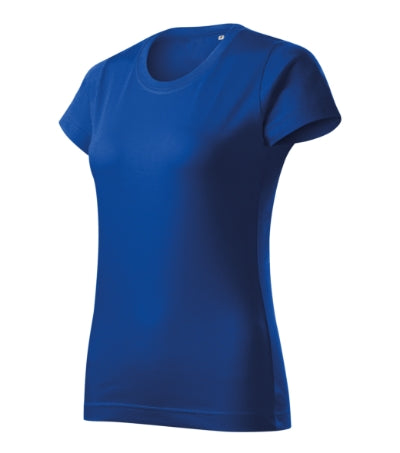 MALFINI BASIC FREE Women's T-shirt in royal blue - promotional clothing printed with your company logo