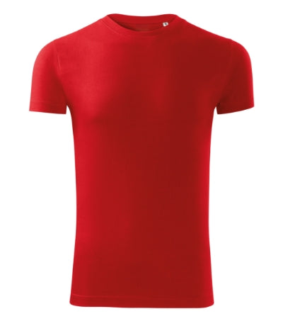 MALFINI VIPER FREE Men's T-shirt in red - promotional clothing printed with your company logo