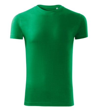 MALFINI VIPER FREE Men's T-shirt in kelly green - promotional clothing printed with your company logo