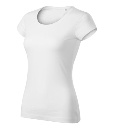 MALFINI VIPER FREE Women's T-shirt in white - promotional clothing printed with your company logo