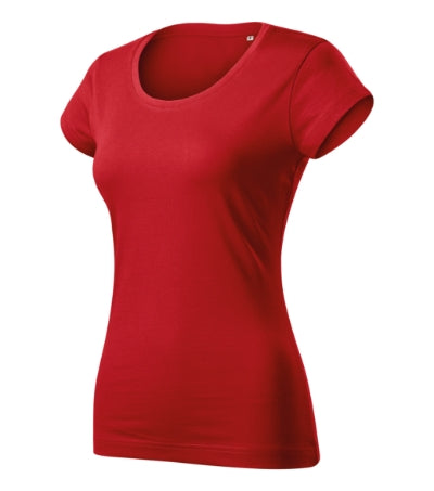 MALFINI VIPER FREE Women's T-shirt in red - promotional clothing printed with your company logo
