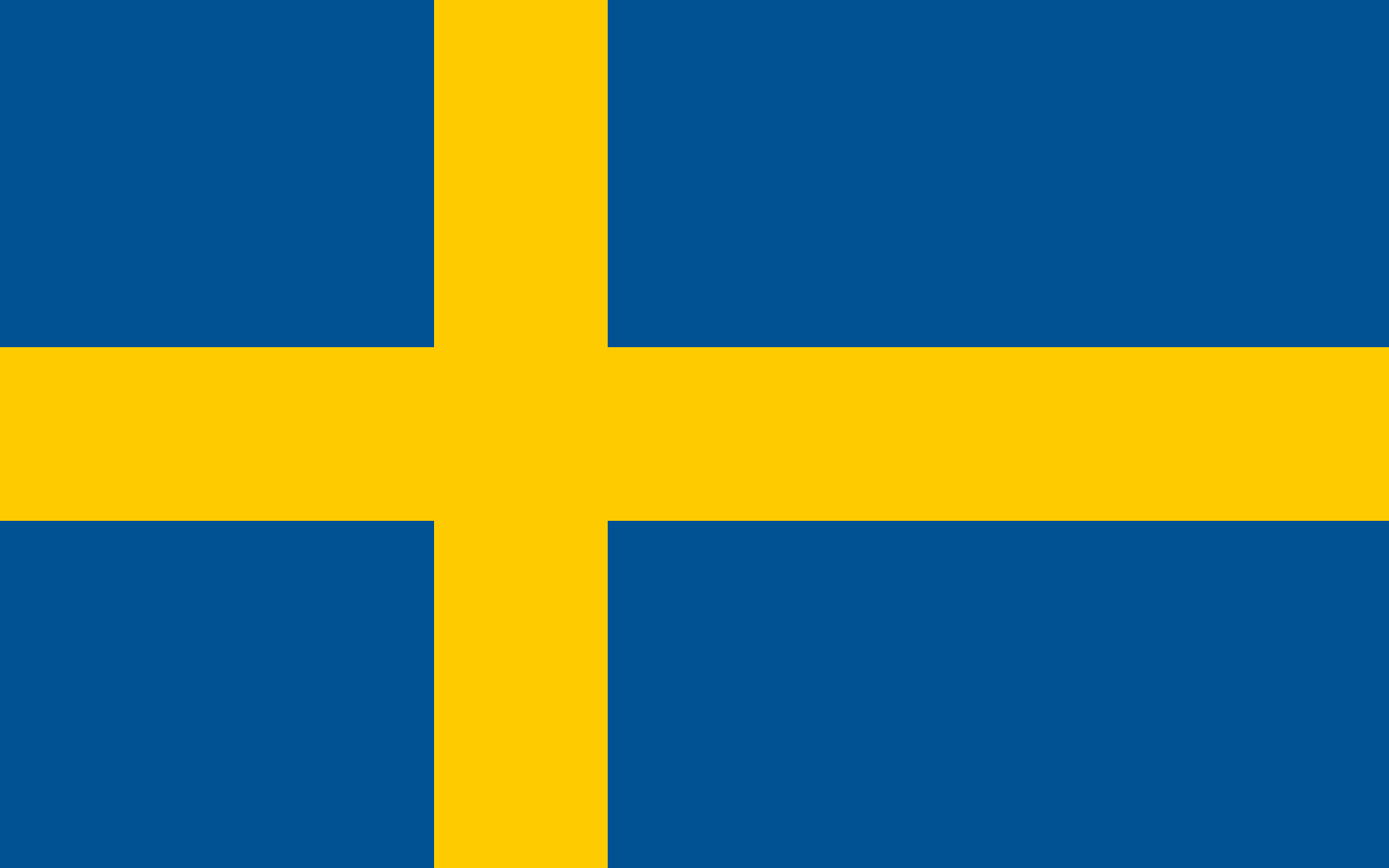 Sveriges flagga – profilprodukter, företagsgåvor och reklammaterial med snabb leverans till svenska företag från EU