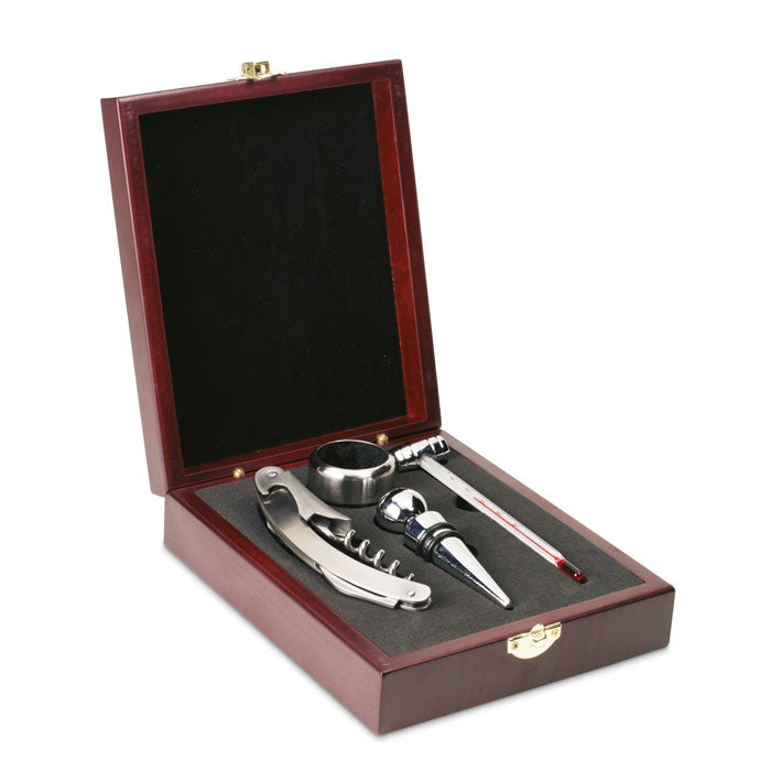 PREMIUM - Service à vin classique dans un coffret en bois