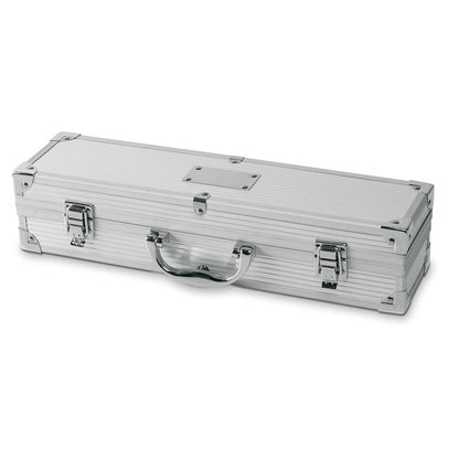 ASADOR - 3 outils BBQ en coffret aluminium