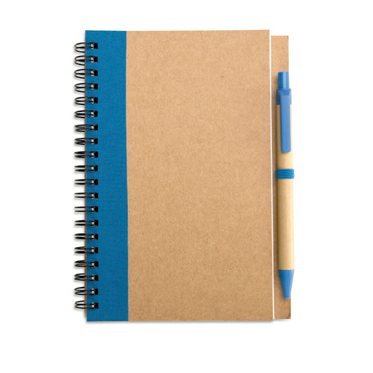 SONORA PLUS - Carnet recyclé B6 avec stylo
