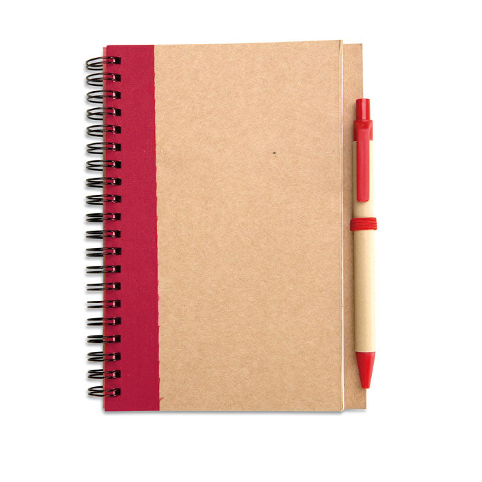 SONORA PLUS – Recycling-Notizbuch B6 mit Stift