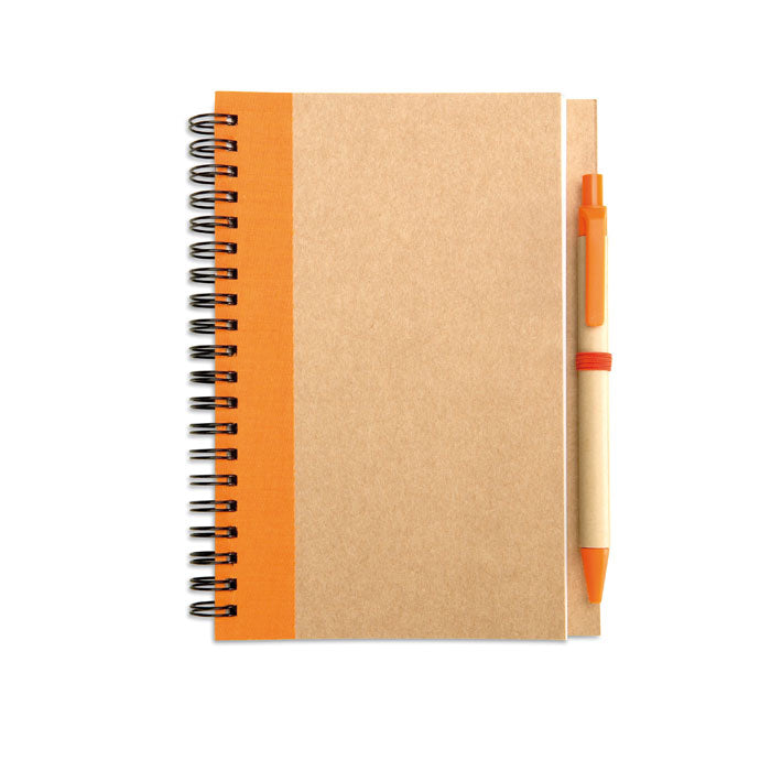 SONORA PLUS – Recycling-Notizbuch B6 mit Stift