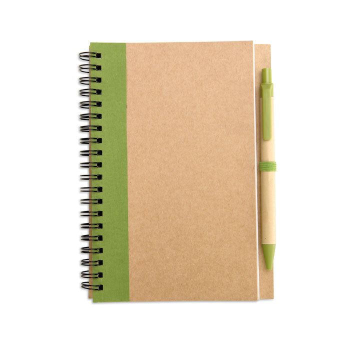 SONORA PLUS – Recycling-Notizbuch B6 mit Stift