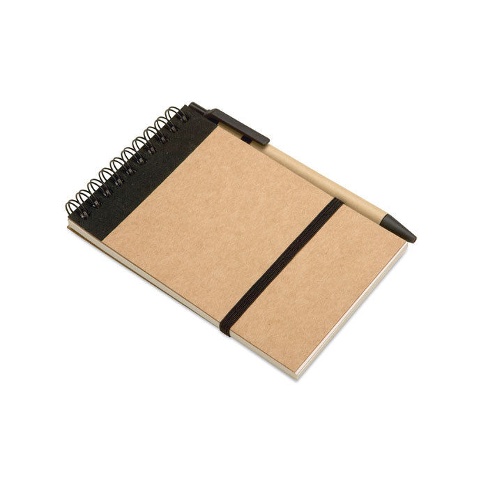 SONORA - Bloc-notes A6 recyclé avec stylo
