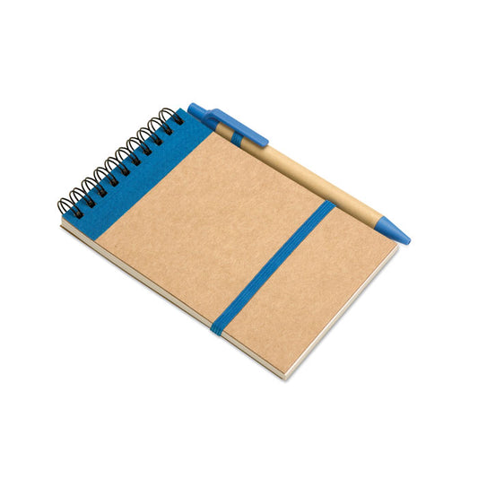 SONORA - Bloc-notes A6 recyclé avec stylo