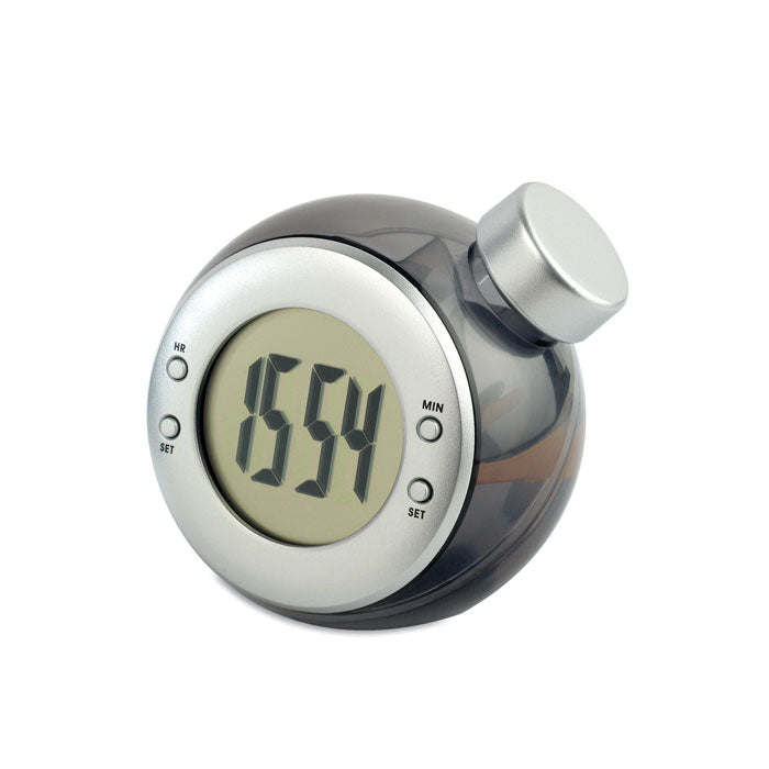 DROPPY - Horloge de bureau LCD alimentée à l'eau