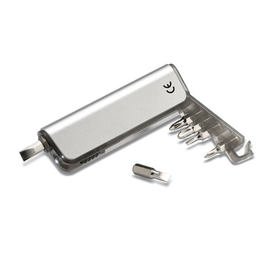 ALUTOOL - Porta multiutensile e torcia LED