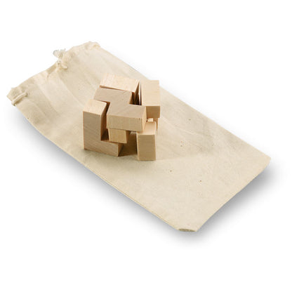 TRIKESNATS – Holzpuzzle im Baumwollbeutel