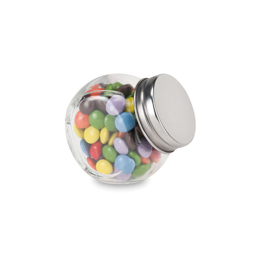 Chocolates in a glass holder