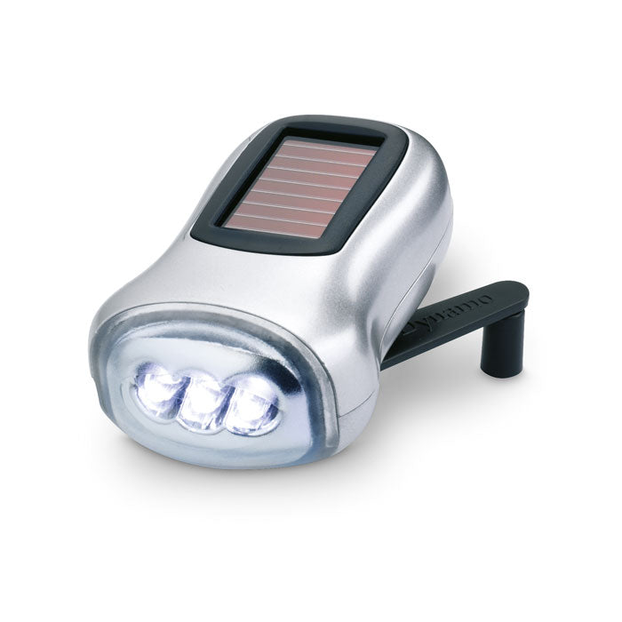 DYNASOL - Torche dynamo double alimentation